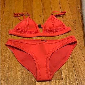 TRIANGL neoprene neon bikini